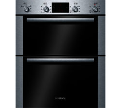 BOSCH  Avantixx HBN43B250B Electric Built-under Double Oven - Brushed Steel